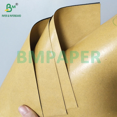 56gm Một mặt màu nâu và một mặt màu đen túi giấy xoài