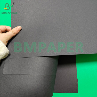110gm 180gm Hộp giấy màu đen bọc hai mặt để làm giấy gấp thủ công