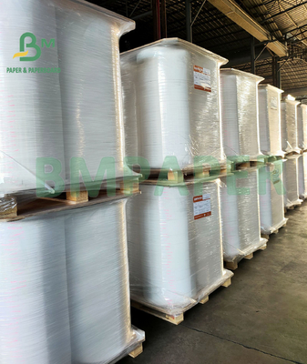 24gm 28gm giấy bọc ống hút Kraft màu trắng loại thực phẩm