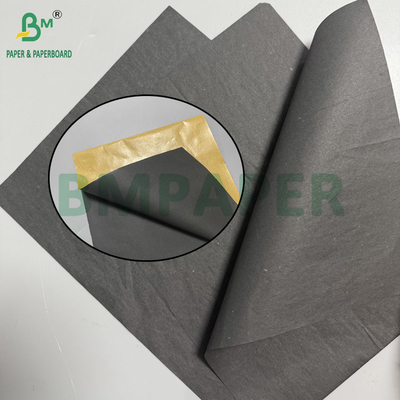 30g Single Gloss Waxed Black Paper Roll 370mm 375mm 380mm Premium Inner Liner cho túi xoang xoang