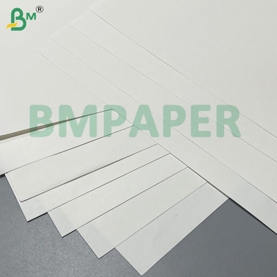 80GSM 90GSM giấy kraft màu trắng cho túi cứng cao chống nước mắt an toàn thực phẩm giấy gỗ đầy đủ