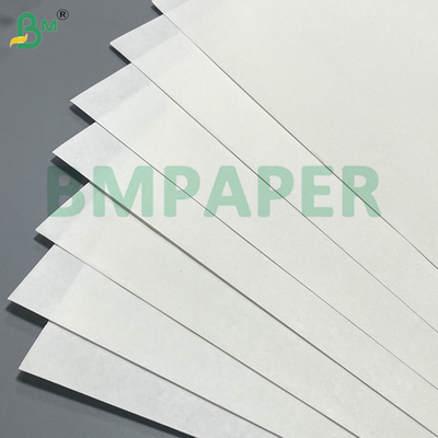 80GSM 90GSM giấy kraft màu trắng cho túi cứng cao chống nước mắt an toàn thực phẩm giấy gỗ đầy đủ
