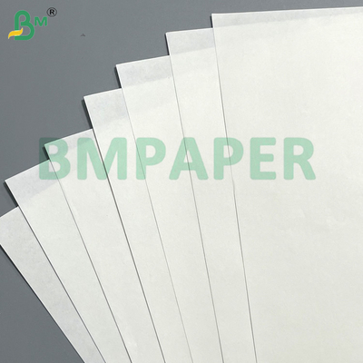 80GSM 90GSM giấy kraft màu trắng cho túi cứng cao chống nước mắt an toàn thực phẩm giấy gỗ đầy đủ