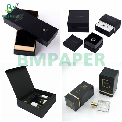 1mm 1.5mm 2mm Cả hai mặt Sơn cứng màu đen cho vỏ mỹ phẩm cao cấp