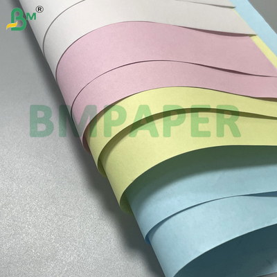 50-120gsm Clear Image Coated Carbonless NCR Copy Paper CB / CF / CFB Rolls cho hóa đơn và biên lai in hóa đơn