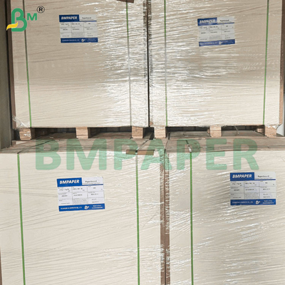 0.6mm màu trắng tự nhiên hiệu ứng in tốt Chất hấp thụ Bảng giấy coaster