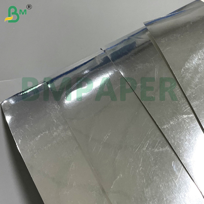 68g 70g Độ cứng cao và khả năng gấp tấm kim loại bạc cho bao bì mỹ phẩm bao bì sang trọng