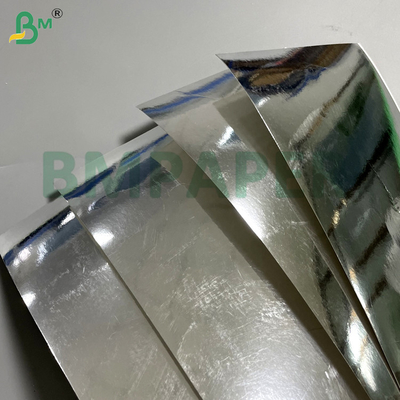 68g 70g Độ cứng cao và khả năng gấp tấm kim loại bạc cho bao bì mỹ phẩm bao bì sang trọng