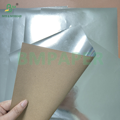 116gsm 145gsm Sliver kim loại nhôm Kraft giấy đóng gói thực phẩm giấy