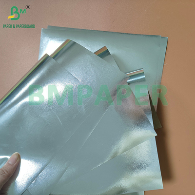 116gsm 145gsm Sliver kim loại nhôm Kraft giấy đóng gói thực phẩm giấy