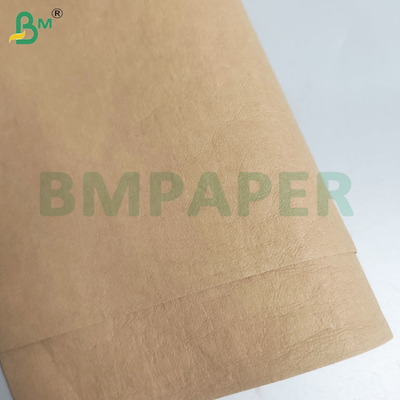 0.55mm Trắng bề mặt mịn rửa Kraft giấy cuộn 150cm * 100m