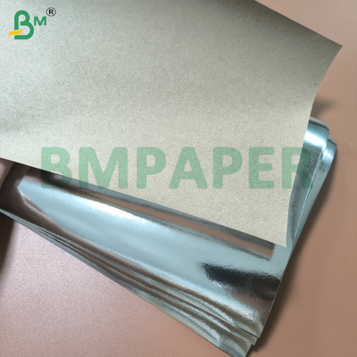 Phân chế 70gm 85gm đơn mặt kim loại hóa bạc Kraft giấy cuộn