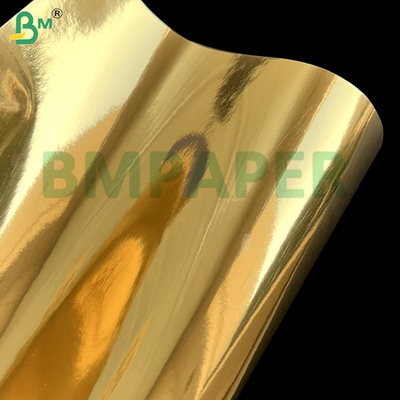 Giấy bìa kim loại màu bạc vàng có độ cứng cao, chịu gấp nếp tốt 80gsm 90gsm dùng cho hộp quà tặng, bao bì cao cấp