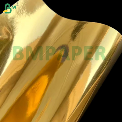 240gm kim loại bóng chói bóng bạc vàng màu kim loại giấy cho thẻ VIP Giấy chứng nhận điện tử bao bì