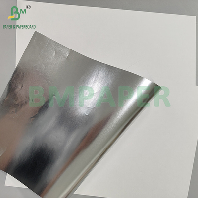 55gm 70gm Slice Paper Back White Metallic Paper Bao bì thuốc lá và trà