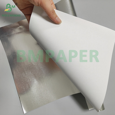55gm 70gm Slice Paper Back White Metallic Paper Bao bì thuốc lá và trà