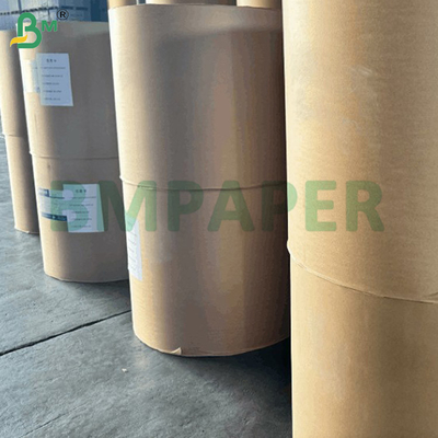 Giấy in nhiệt không chứa BPA 55gsm dạng cuộn lớn màu tự nhiên / trắng sáng 790mm 860mm