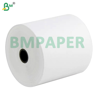 48g 55g Phân tích môi trường Bảng đăng ký màu trắng cao Bảng giấy nhận giấy Cuộn giấy nhiệt cho biên lai bán lẻ