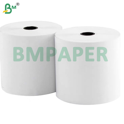 48g 55g Phân tích môi trường Bảng đăng ký màu trắng cao Bảng giấy nhận giấy Cuộn giấy nhiệt cho biên lai bán lẻ
