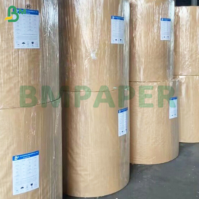 75gm 100% gỗ bột cao sức mạnh kéo Kraft Liner giấy cuộn