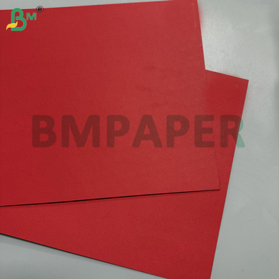 120gm - 400gm 2 mặt Khảm màu đỏ rực rỡ cho bao bì cao cấp