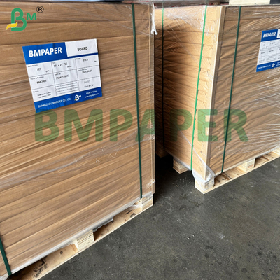 Bảng giấy phủ PET Kháng nhiệt Màu trắng Thực phẩm an toàn cho khay