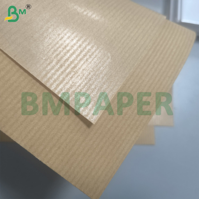 Giấy gói quà kraft gân màu nâu tự nhiên 50gsm 60gsm Giấy MG