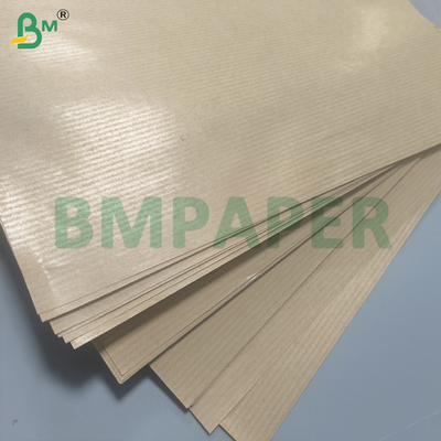 Giấy gói quà kraft gân màu nâu tự nhiên 50gsm 60gsm Giấy MG