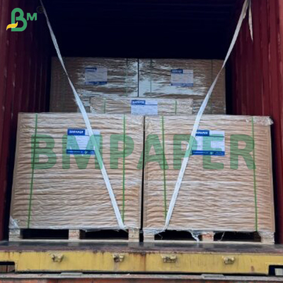 Giấy gói quà kraft gân màu nâu tự nhiên 50gsm 60gsm Giấy MG
