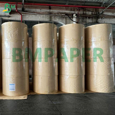 Giấy Kraft sọc 40gsm một mặt tráng láng máy để gói