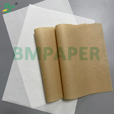 Bộ giấy chống thấm mỡ dùng cho thực phẩm, bộ 7, giấy nến nâu/trắng, 30CM 60CM