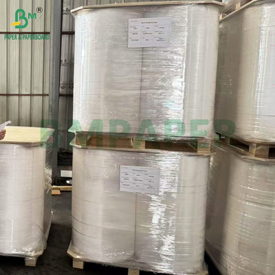26grs giấy trắng thông thường chất lượng thực phẩm cuộn giấy để bọc ống hút dùng một lần