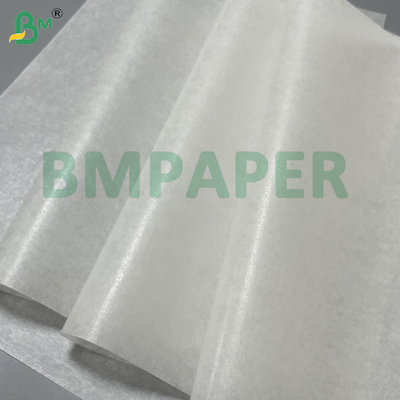 40gsm Dây bọc thực phẩm không dính linh hoạt Picnic Bento Liner Semi-Transparency Wax Coated Paper