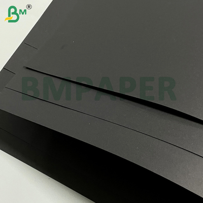 80gsm Wood Pulp Double Side Black DIY Luxury Packaging Kraft Paper