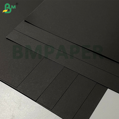 80gsm Wood Pulp Double Side Black DIY Luxury Packaging Kraft Paper