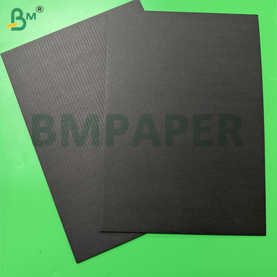 Giấy bìa đen cao cấp 440gsm E Flute, hai mặt hoàn thiện mờ không tráng phủ