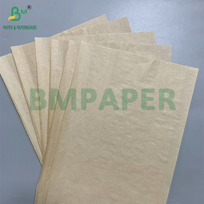Giấy xen kẽ màu nâu chịu lực cao 45gsm 50gsm để bọc kính