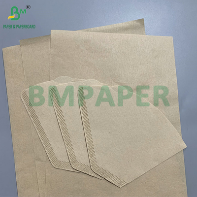 50gsm 54gsm Textured Coffee Filter Paper White Or Brown Color