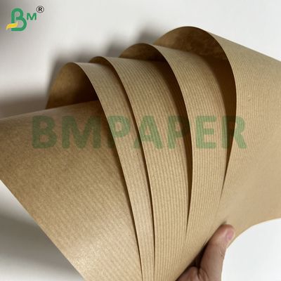Giấy Kraft nâu chưa tẩy trắng 60gsm 70gsm có gân dùng cho bao bì 1100mm 1200mm