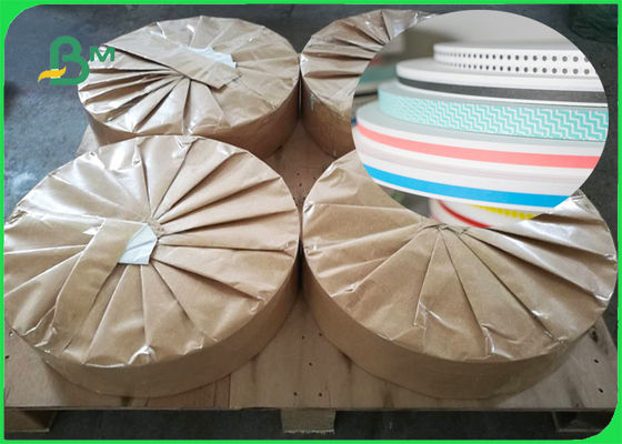 100% thực phẩm cấp giấy rơm màu hồng cuộn 60GSM với FSC vô hại và vô hại