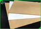 325gsm 360gsm 31 x 43inches Bột giấy nguyên chất Tấm giấy Kraft tráng cho hộp ăn trưa