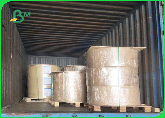 Giấy kraft lật mặt được chứng nhận FSC trong tờ giấy Một mặt trắng 32 × 40 ''