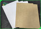 Giấy kraft lật mặt được chứng nhận FSC trong tờ giấy Một mặt trắng 32 × 40 &amp;#39;&amp;#39;