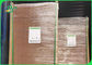 Bột gỗ nguyên chất 65 * 86cm 350gsm 400gsm Bảng Kraft nâu trong tấm