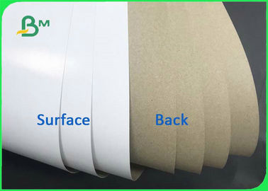 Độ cứng tốt 140gsm 170gsm Giấy trắng phủ trên cùng &amp;amp; không tráng phủ cho thùng giấy