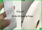 Giấy trắng thủ công có thể phân hủy 24 gram 28 gram Cuộn giấy gói rơm Chiều rộng 30 mm