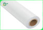 20lb 24 Inches * 50yds Inkjet White Uncoated Bond Paper Roll For CAD plotting