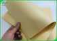 Bột giấy phân hủy sinh học Giấy 70g 90g Giấy bao bì màu nâu cho giấy gói thực phẩm