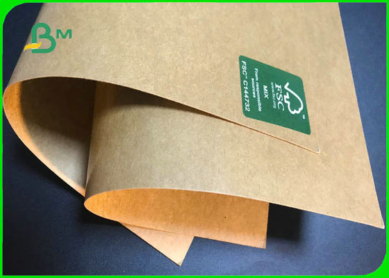 Bao bì thực phẩm Tấm giấy Kraft tráng PE Lớp thực phẩm cho hộp Takeaway