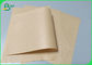 Túi mua sắm giấy Kraft nâu có thể tái chế 120g độ bền cao